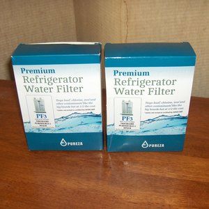 Refrigerator water filters PF-3, Lot of 2 New in Box